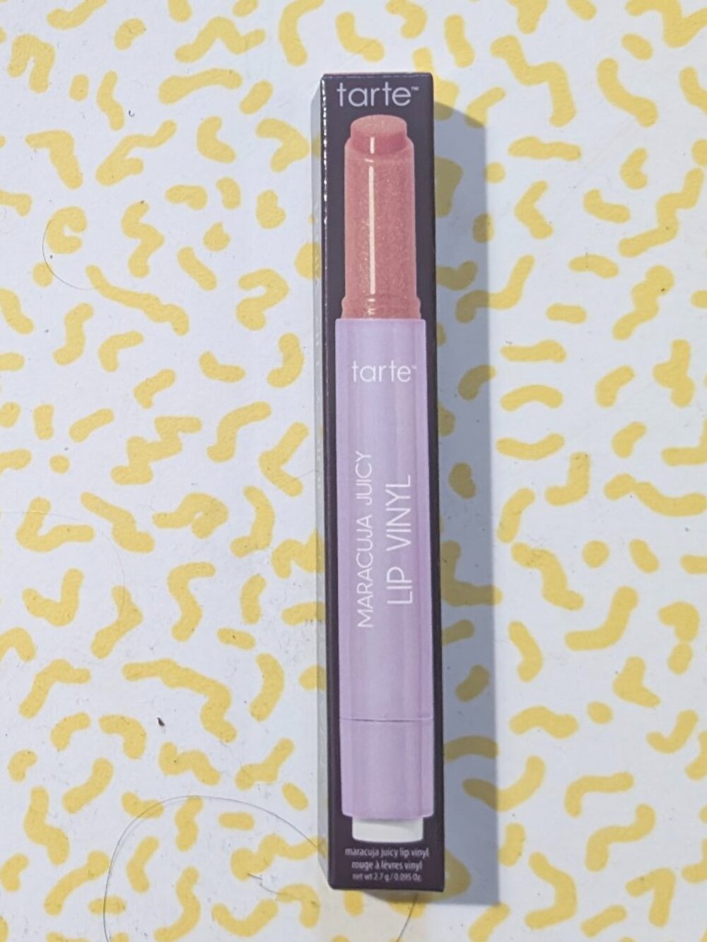 Tarte maracuja juicy lip vinyl gloss - shimmering rose NIB